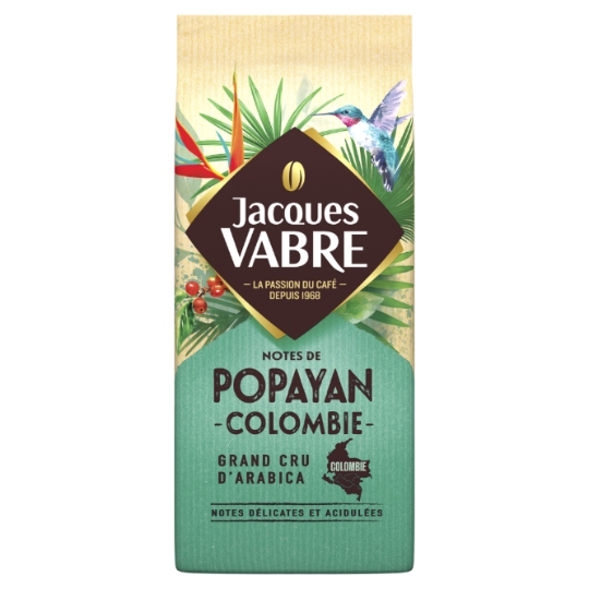 Café Moulu Origine Colombie Popayan JACQUES VABRE