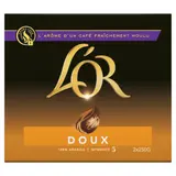 Café Moulu Doux 100% Arabica Intensité 5 L'OR
