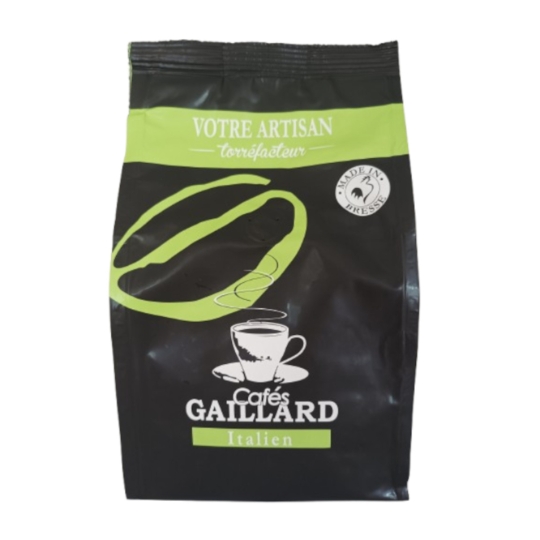 Café en Grains Italien LES CAFES GAILLARD