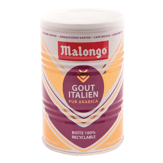 Café Moulu Goût Italien Pur Arabica MALONGO