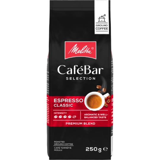 Café Moulu Expresso Classic Premium Blend Intensité 4 MELITTA