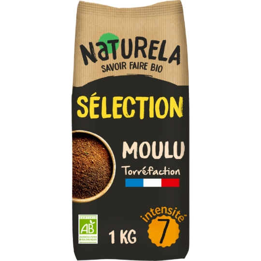 Café Moulu bio Pur arabica NATURELA