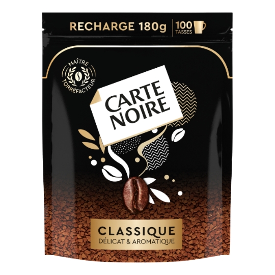 Café Soluble Classique CARTE NOIRE