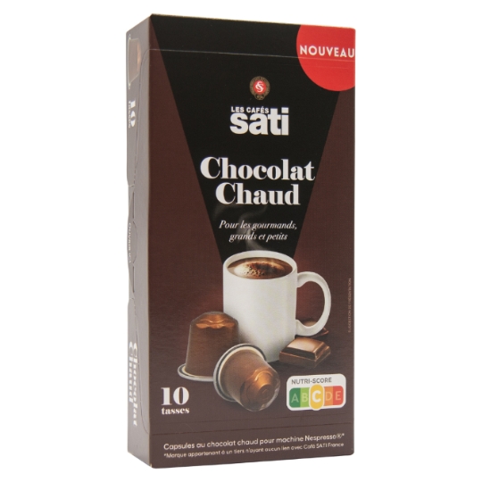 Capsules au Chocolat Chaud CAFE SATI