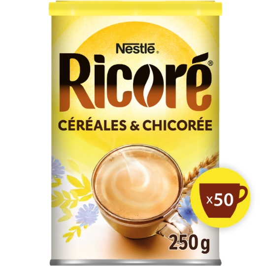 Chicorée et Café Soluble aux Céréales RICORE
