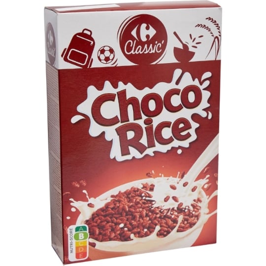 Céréales Choco Rice Chocolat CARREFOUR CLASSIC'