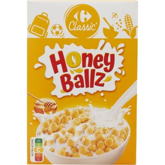 Céréales Miel Ballz Miel CARREFOUR CLASSIC'