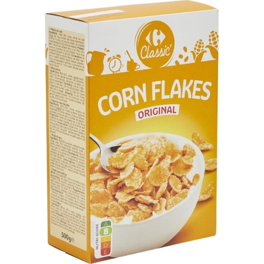 Céréales Corn Flakes Original CARREFOUR CLASSIC'