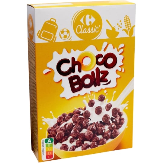 Céréales boules chocolat CARREFOUR CLASSIC'