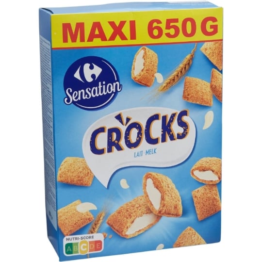 Céréales Crocks Lait CARREFOUR SENSATION