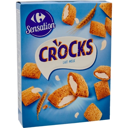 Céréales Crocks Lait CARREFOUR SENSATION