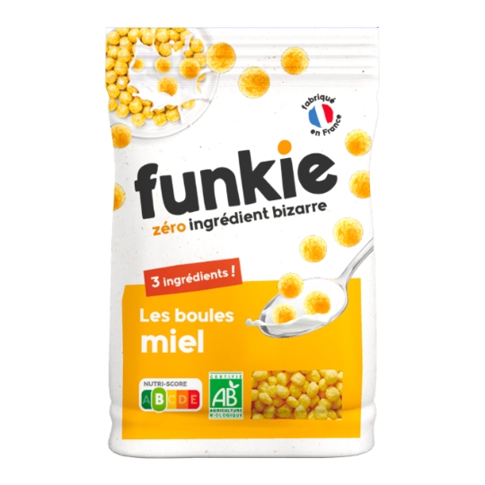 Céréales BIO Enrobées de Miel FUNKIE