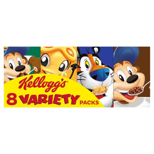 Céréales Variety Coco Pops Chocos Miel Pops Frosties KELLOGG'S