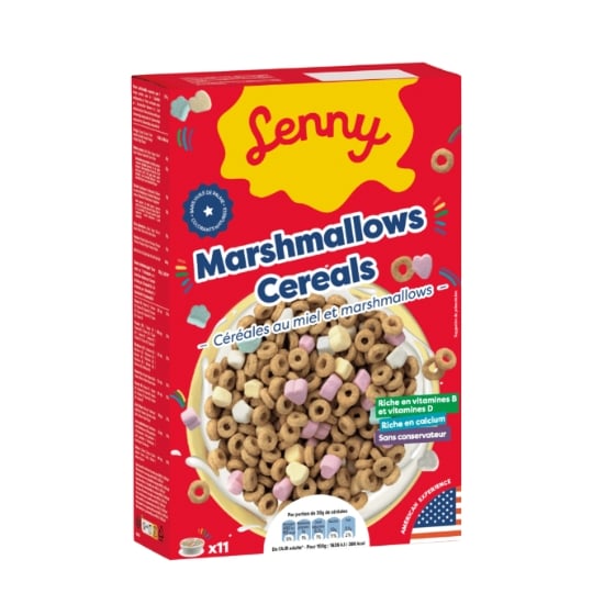 Céréales marshmallows LENNY THE FAMILY