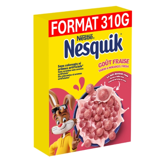 Céréales Goût Fraise NESQUIK