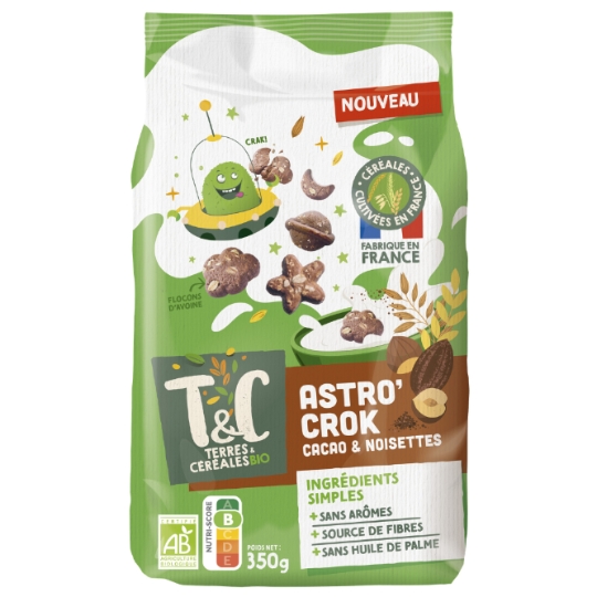 Astro'Crock Cacao & Noisettes Bio TERRES ET CEREALES