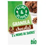 Céréales Granola Chocolat Bio ALINE & OLIVIER