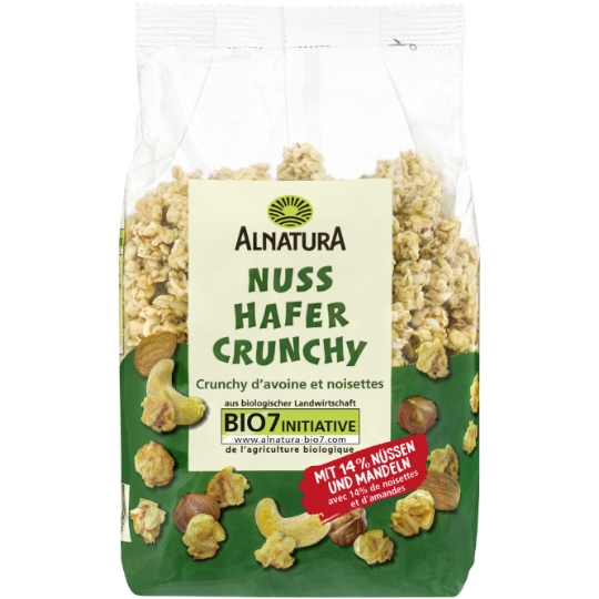 Céréales Crunchy Avoine Noisettes ALNATURA