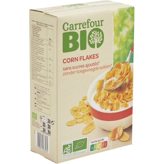 Céréales Corn Flakes Sans Sucres Ajoutés Bio CARREFOUR BIO