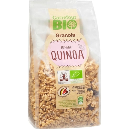 Céréales  Granola avec quinoa Bio CARREFOUR BIO