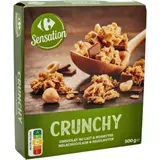 Granola crunchy chocolat au lait et noisettes CARREFOUR SENSATION