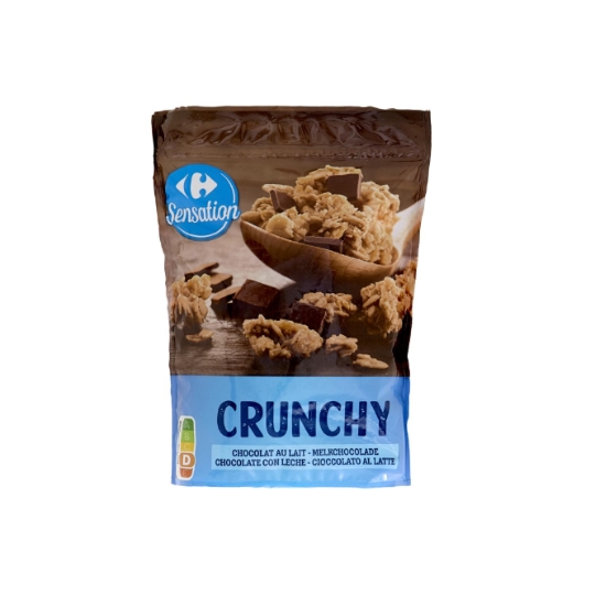 Céréales Crunchy Chocolat au Lait CARREFOUR SENSATION