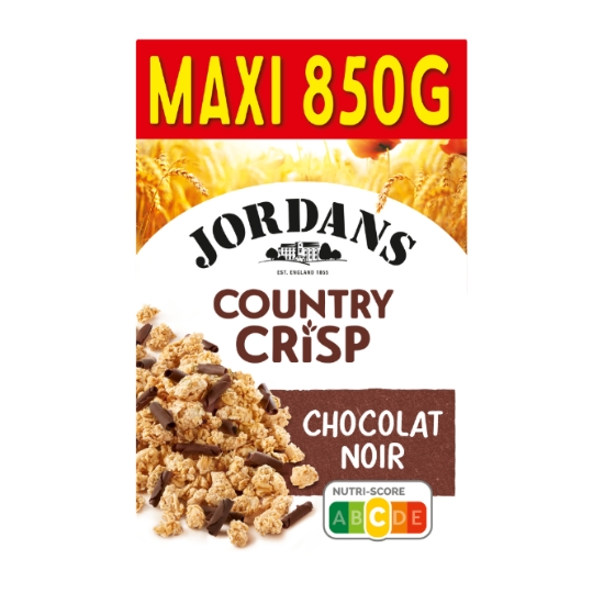 Céréales Country Crisp Chocolat Noir JORDANS