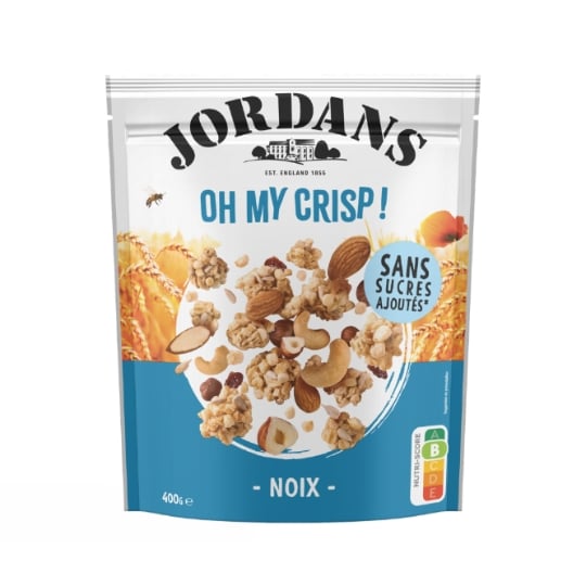 Céréales Oh My Crisp Noix JORDANS
