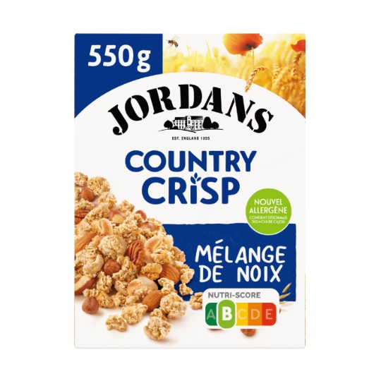 Céréales Country Crisp Mélange de Noix JORDANS