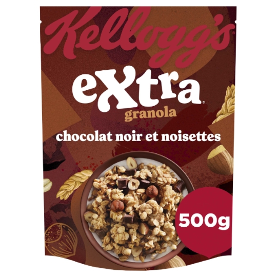 Céréales Extra Chocolat Noir Noisettes KELLOGG'S