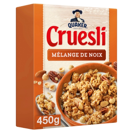 Céréales Cruesli Mélange De Noix QUAKER