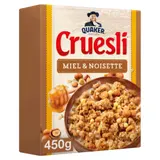 Céréales Cruesli Miel et Noisette QUAKER