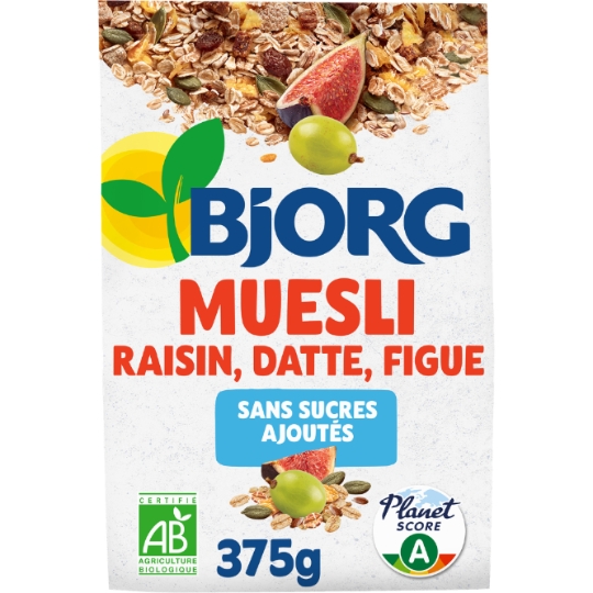Céréales bio Muesli Sans sucres BJORG