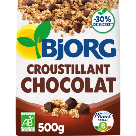 Céréales bio Croustillant Chocolat  BJORG