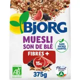 Muesli Fibres Son de Blé, Figue et Pruneau Bio BJORG
