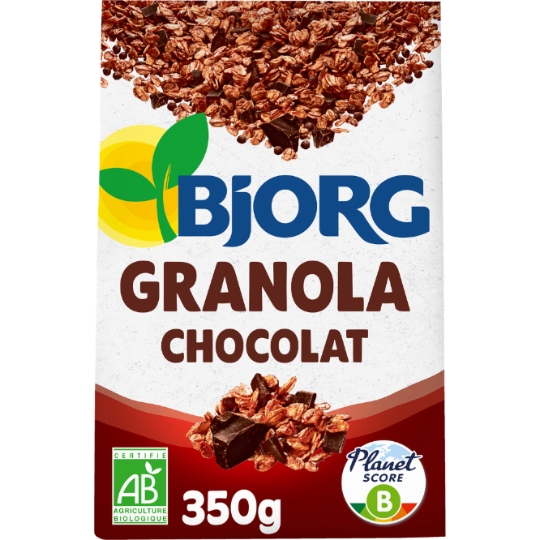 Céréales bio Granola Chocolat  BJORG