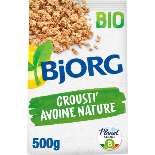 Céréales bio Crousti avoine nature BJORG