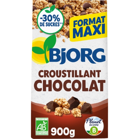 Céréales bio Croustillant Chocolat  BJORG