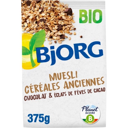 Céréales bio Muesli Cereales anciennes BJORG