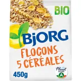 Flocons 5 céréales bio BJORG