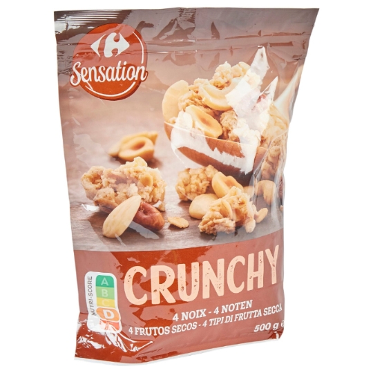 Céréales Crunchy Muesli 4 Noix CARREFOUR SENSATION