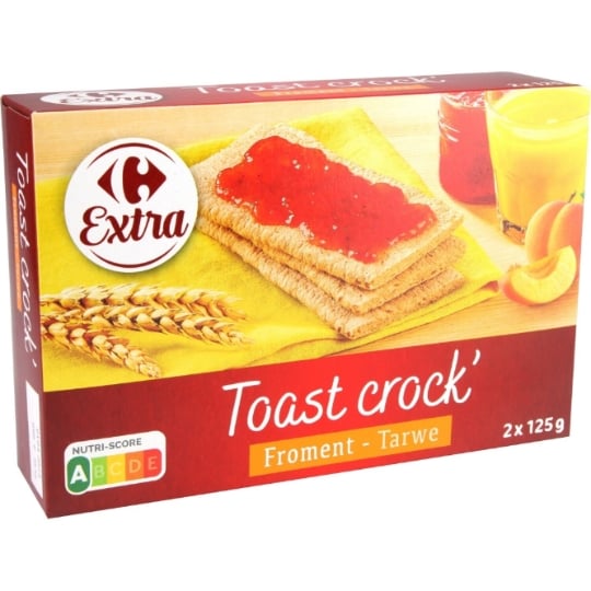 Tartines Croustillantes au Froment CARREFOUR EXTRA