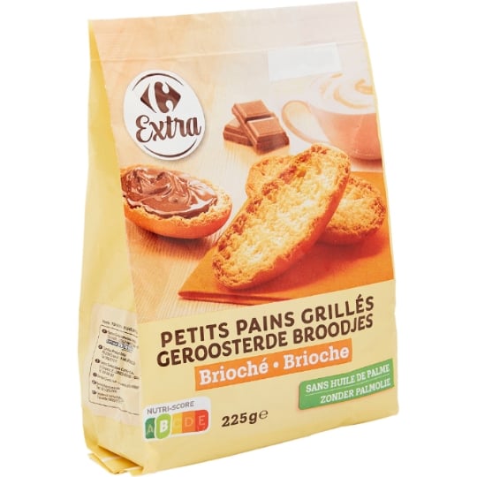 Petits Pains Grillés Briochés CARREFOUR EXTRA