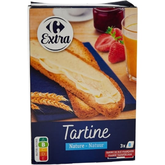 Tartines Nature CARREFOUR EXTRA