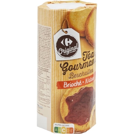 Toasts Briochés CARREFOUR ORIGINAL
