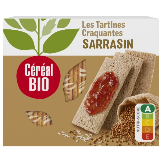 Tartines craquantes sarrasin CEREAL BIO