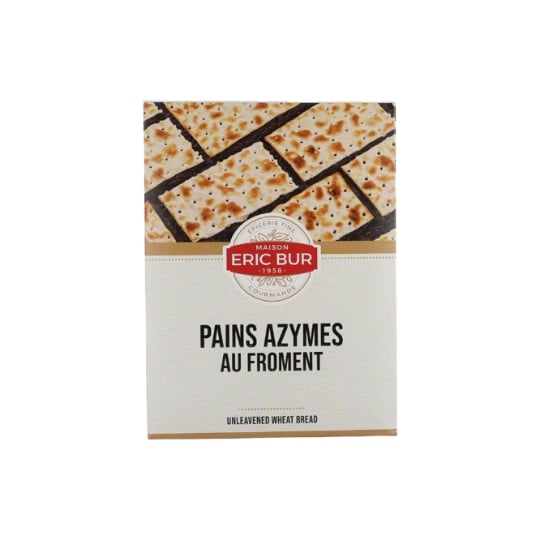 Pains Azymes au Froment ERIC BUR