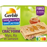 Tartine Maïs Riz Sarrasin Sans Gluten GERBLE