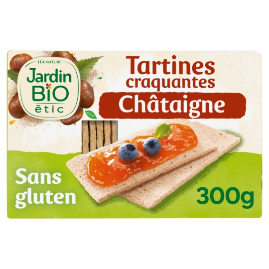 Tartines Craquantes Châtaigne JARDIN BIO