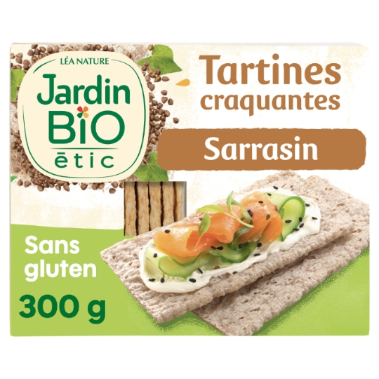 Tartines Craquantes Sarrasin Bio JARDIN BIO ETIC